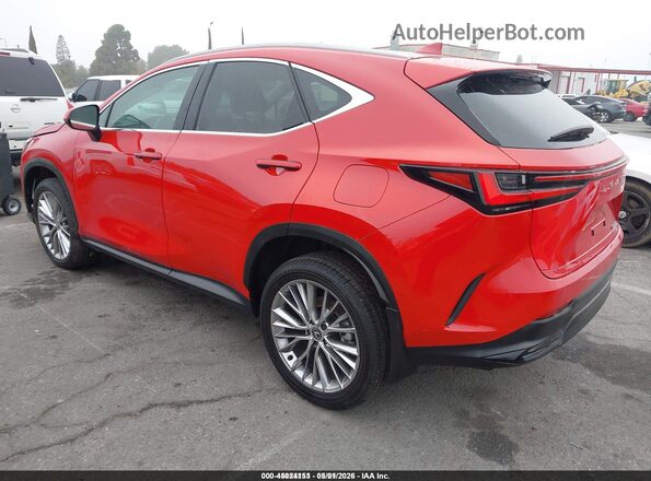2T2GKCEZ4SC042046 2025 LEXUS NX 350H Red Задня ліва чверть