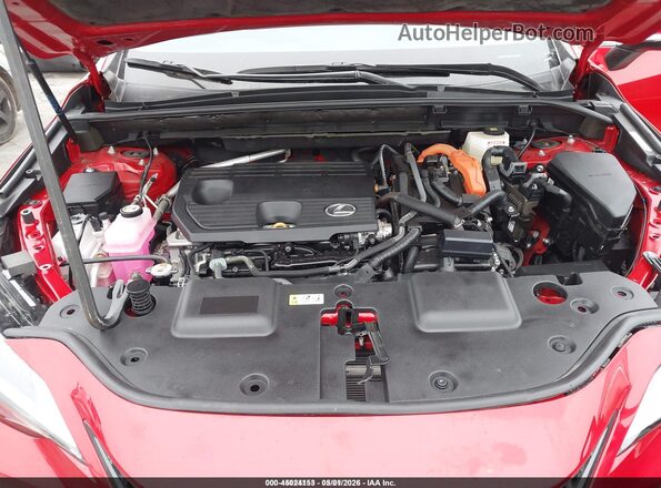 2T2GKCEZ4SC042046 2025 LEXUS NX 350H Red Вид ззаду