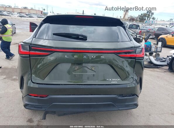 2T2GKCEZ7RC022433 2024 LEXUS NX 350H Green 