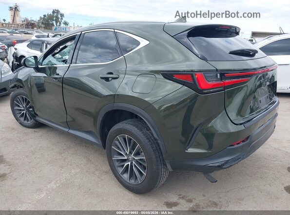 2T2GKCEZ7RC022433 2024 LEXUS NX 350H Green უკანა მარცხენა