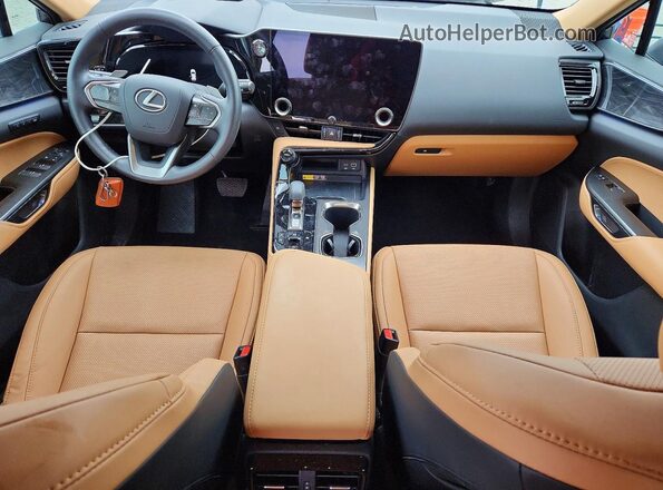 2T2GKCEZ7TC058646 2026 LEXUS NX White Առջևի վահանակի տեսք
