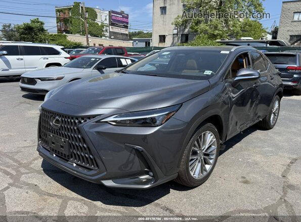 2T2GKCEZ8TC060566 2026 LEXUS NX 350H Silver Առջևի ձախ երեք քառորդ տեսարան