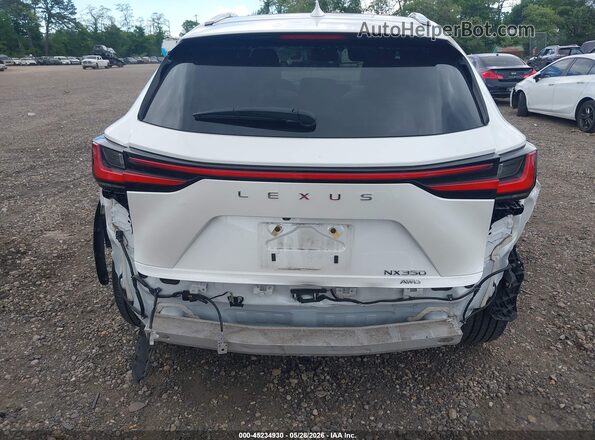 2T2HGCEZ8NC007195 2022 LEXUS NX 350 White 