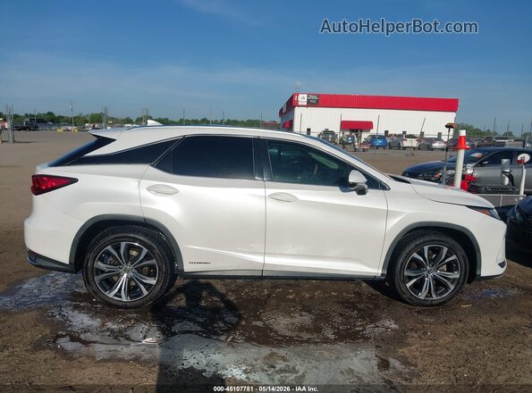 2T2HGMDA4LC047952 2020 LEXUS RX 450H White Սալոնի հետևի տեսք