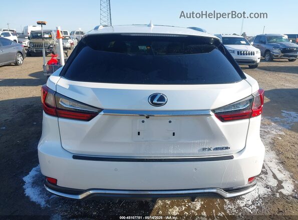 2T2HGMDA4LC047952 2020 LEXUS RX 450H White 