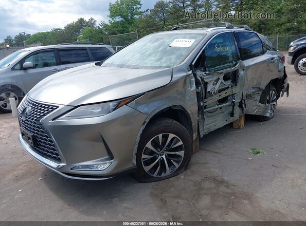 2T2HGMDA7NC089888 2022 LEXUS RX 450H Gray Front left