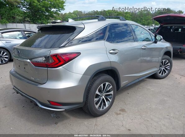 2T2HGMDA7NC089888 2022 LEXUS RX 450H Gray Rear right