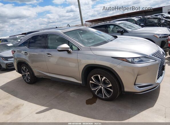 2T2HGMDA8LC047453 2020 LEXUS RX 450H Бежевый Вид задней части салона