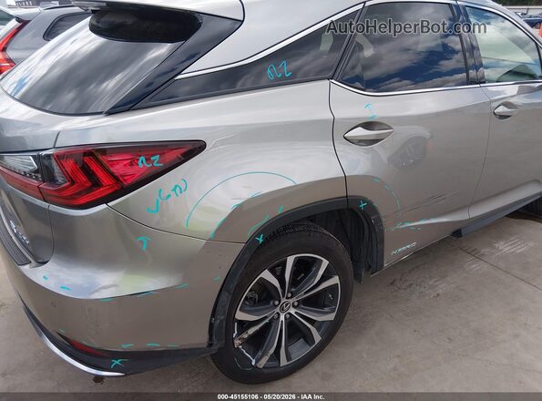 2T2HGMDA8LC047453 2020 LEXUS RX 450H Бежевый Вид спереди