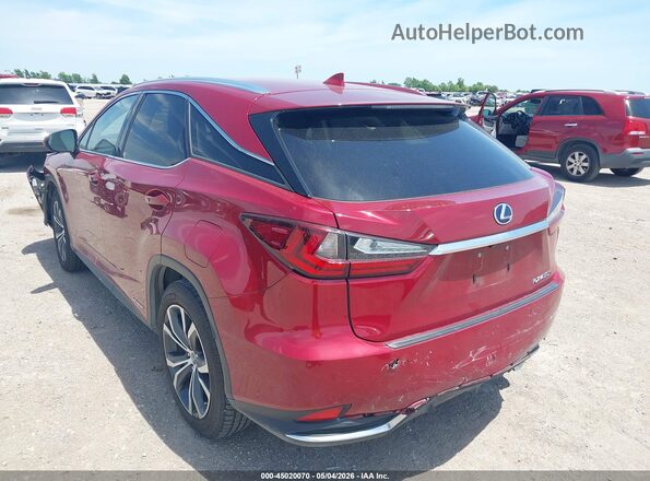 2T2HGMDA9LC048563 2020 LEXUS RX 450H Красный Задняя левая четверть