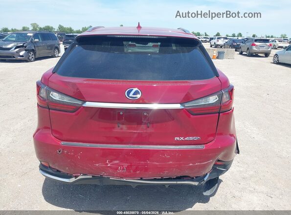 2T2HGMDA9LC048563 2020 LEXUS RX 450H Красный 