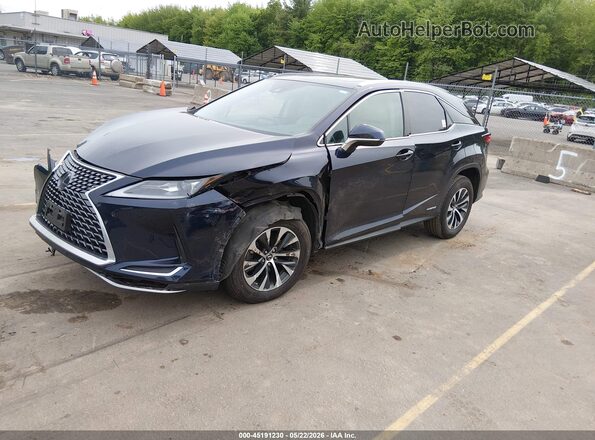 2T2HGMDA9MC057670 2021 LEXUS RX 450H Blue Vista tres cuartos delantera izquierda
