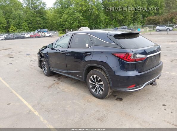 2T2HGMDA9MC057670 2021 LEXUS RX 450H Blue Trasero izquierdo