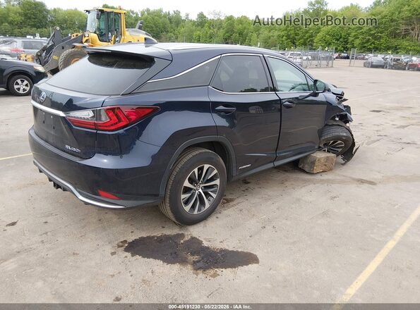 2T2HGMDA9MC057670 2021 LEXUS RX 450H Blue Trasero derecho