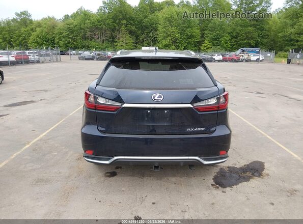 2T2HGMDA9MC057670 2021 LEXUS RX 450H Blue 
