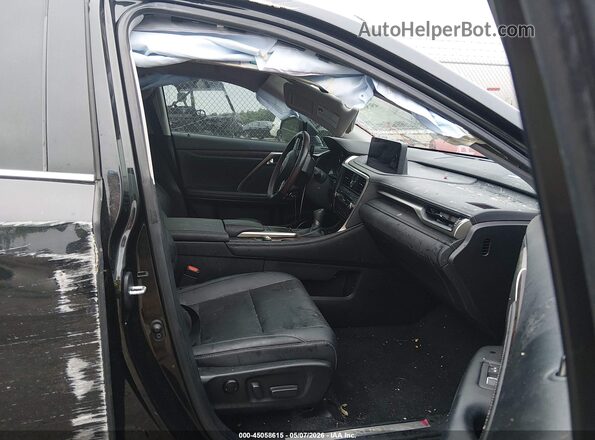2T2HZMAA0LC172784 2020 LEXUS RX 350 Black წინა სალონის ხედი