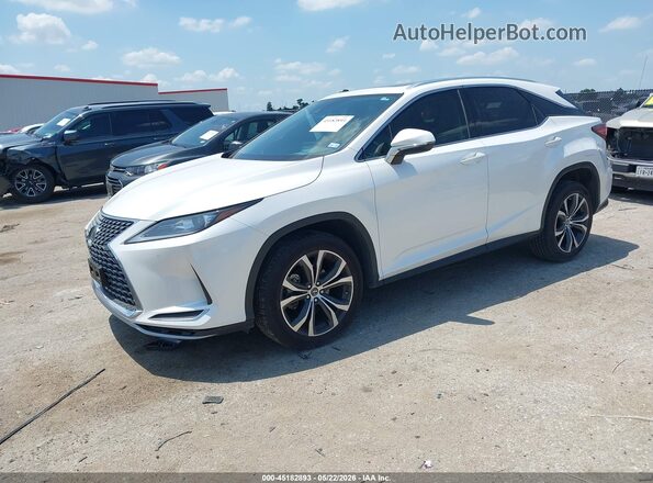 2T2HZMAA6LC172398 2020 LEXUS RX 350 White Առջևի ձախ երեք քառորդ տեսարան