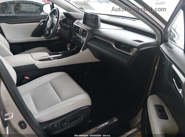 2T2HZMAA8LC168059 2020 LEXUS RX 350 Champagne Front interior view