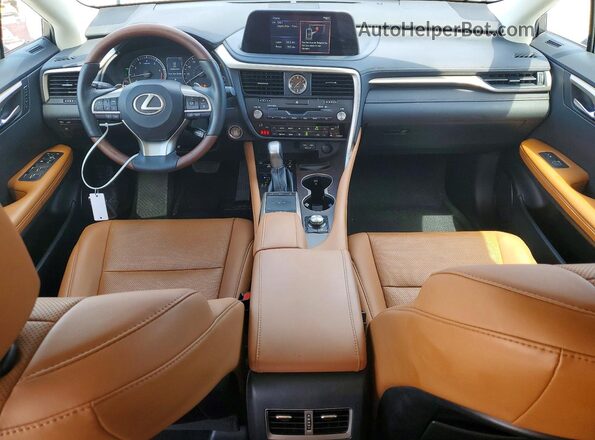 2T2HZMAA8MC210800 2021 LEXUS RX Red წინა პანელის ხედი