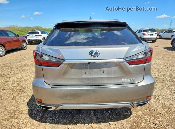 2T2HZMAA9LC160861 2020 LEXUS RX Silver უკანა ხედი