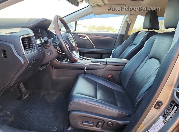 2T2HZMAA9LC160861 2020 LEXUS RX Silver წინა სალონის ხედი