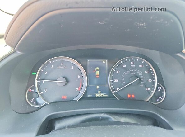 2T2HZMAA9LC160861 2020 LEXUS RX Silver ხელსაწყოთა პანელის ხედი
