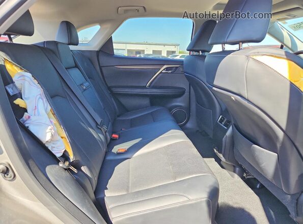 2T2HZMAA9LC160861 2020 LEXUS RX Silver უკანა სალონის ხედი