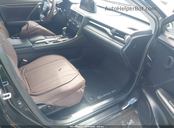2T2HZMAAXLC172193 2020 LEXUS RX 350 Black Front interior view