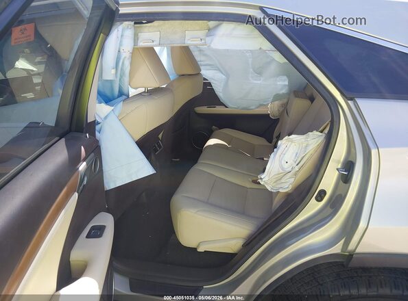 2T2HZMAAXLC182206 2020 LEXUS RX 350 Silver Widok wnętrza z przodu