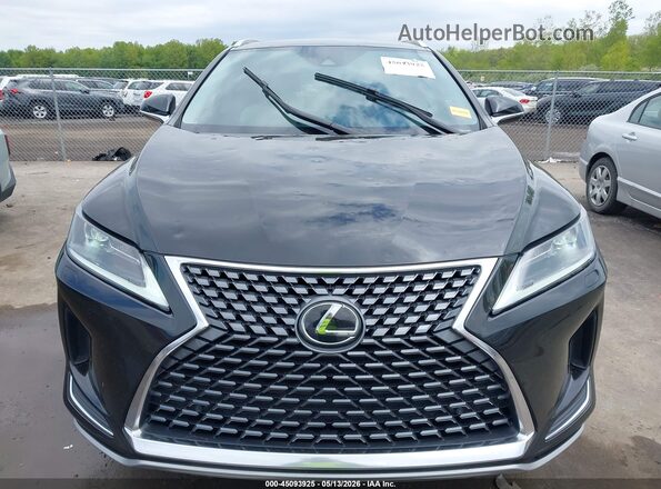 2T2HZMDA1LC212429 2020 LEXUS RX 350 Black Widok zestawu wskaźników