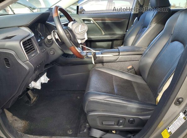 2T2HZMDA4LC229970 2020 LEXUS RX Gray წინა სალონის ხედი