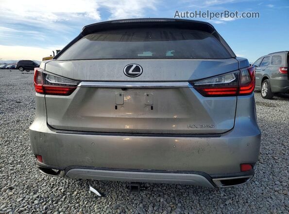 2T2HZMDA4LC229970 2020 LEXUS RX Gray უკანა ხედი