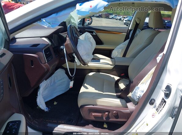 2T2HZMDA8LC215747 2020 LEXUS RX 350 White Vista interior delantera