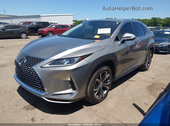 2T2HZMDA8MC305126 2021 LEXUS RX 350 Gray Vista tres cuartos delantera izquierda