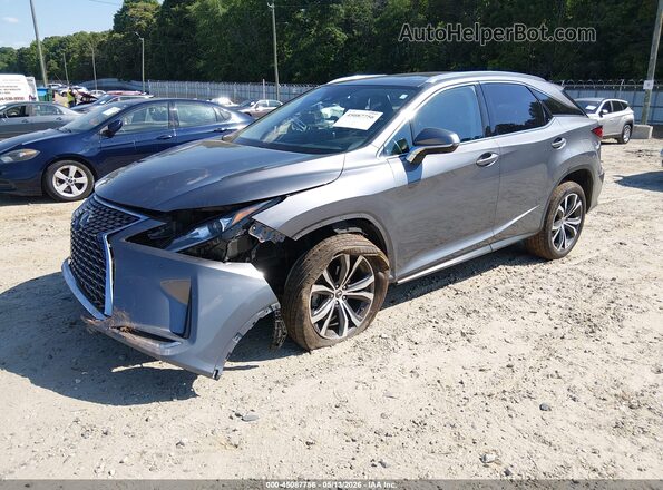 2T2HZMDA9MC262237 2021 LEXUS RX 350 Gray Առջևի ձախ երեք քառորդ տեսարան