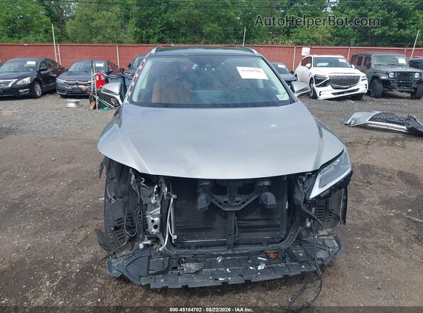 2T2HZMDA9NC359603 2022 LEXUS RX 350 Silver Instrument cluster view