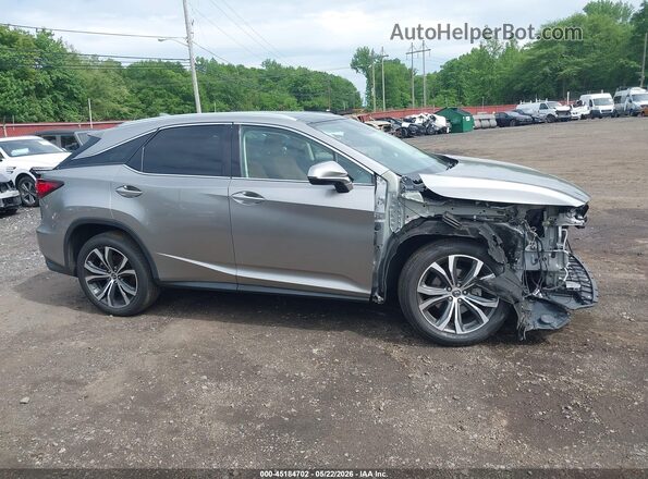 2T2HZMDA9NC359603 2022 LEXUS RX 350 Silver Rear interior view