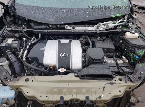 2T2HZMDAXMC262182 2021 LEXUS RX Black Engine compartment view