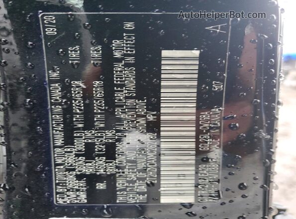 2T2HZMDAXMC262182 2021 LEXUS RX Black 360 interior view