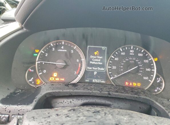 2T2HZMDAXMC262182 2021 LEXUS RX Black Instrument cluster view