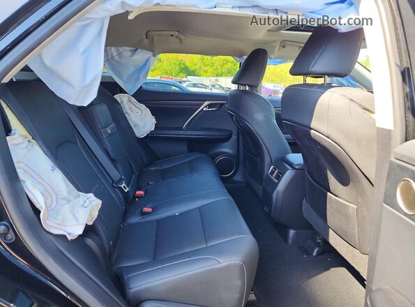 2T2HZMDAXNC364423 2022 LEXUS RX Black Вид задніх сидінь