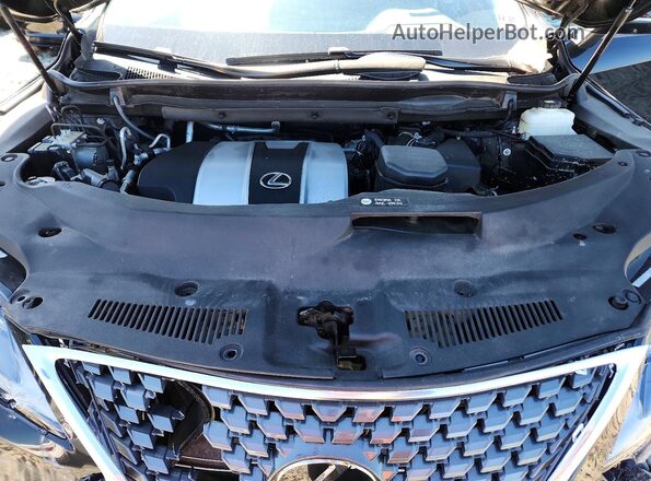 2T2HZMDAXNC364423 2022 LEXUS RX Black Вид задньої частини салону
