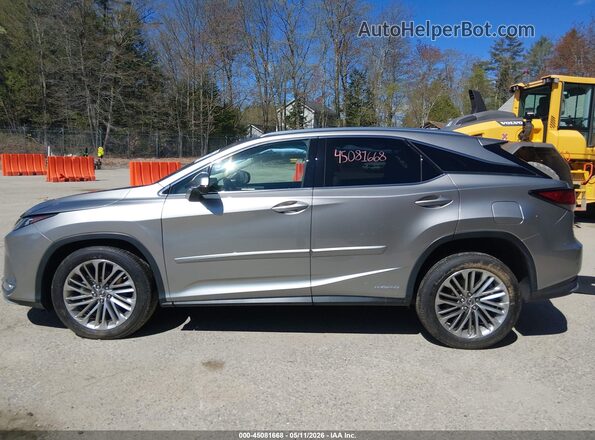 2T2JGMDA0MC063584 2021 LEXUS RX 450H Silver 