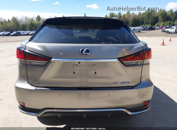 2T2JGMDA0MC063584 2021 LEXUS RX 450H Silver 