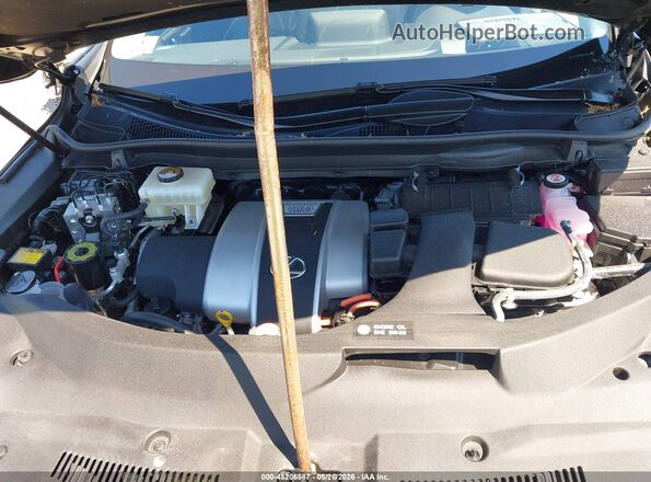 2T2JGMDA3NC094667 2022 LEXUS RX 450H Черный Вид сзади