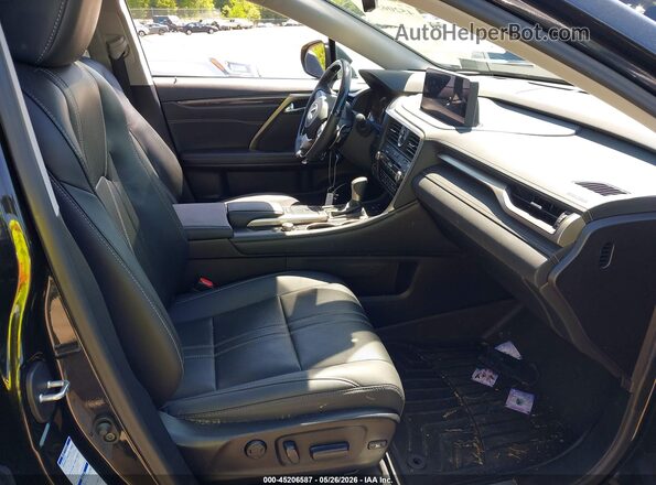 2T2JGMDA3NC094667 2022 LEXUS RX 450H Черный Вид салона спереди