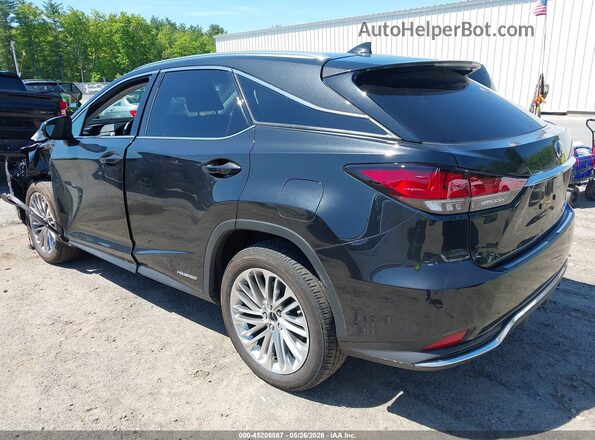 2T2JGMDA3NC094667 2022 LEXUS RX 450H Черный Задняя левая четверть