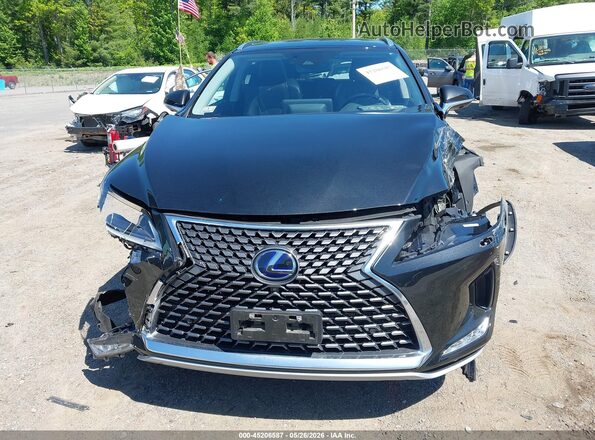 2T2JGMDA3NC094667 2022 LEXUS RX 450H Черный Вид щитка приборов