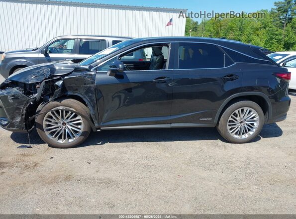 2T2JGMDA3NC094667 2022 LEXUS RX 450H Черный Панорамный вид салона 360°