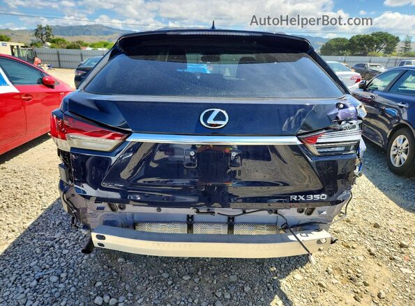 2T2JZMAA9LC168542 2020 LEXUS RX Blue უკანა ხედი